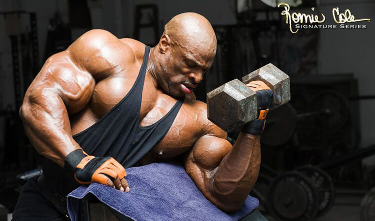 Ronnie Coleman edzésterve