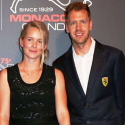 Sebastian Vettel családja és felesége