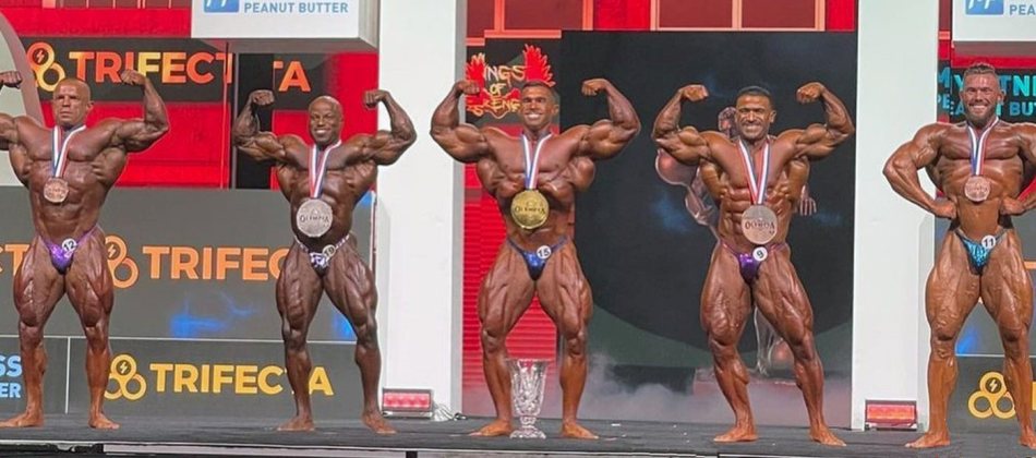 Eredményhirdetés 2021 Mr. Olympia