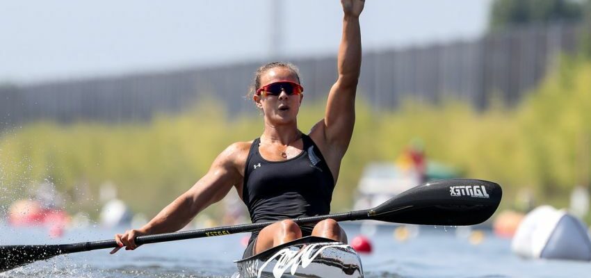 Lisa Carrington olimpiai bajnok kajakos